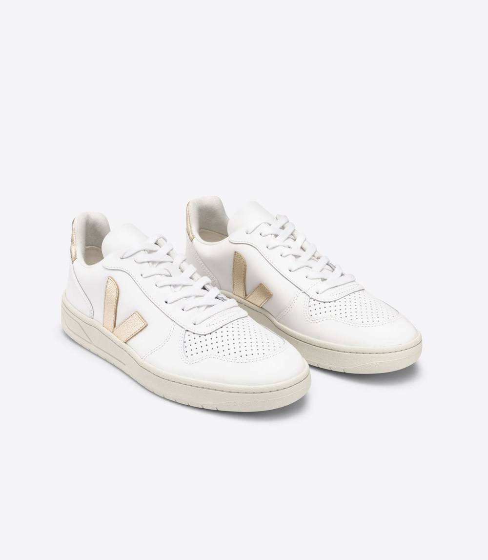 Veja Sneakers Dama - V-10 Piele - Albi - 4287093-ND